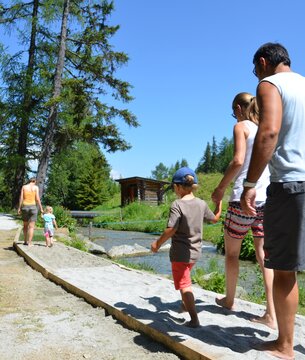Sentier des Sens, La Tzoumaz