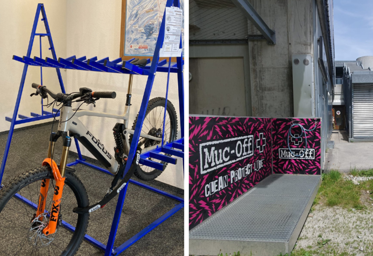 Bikeanlagen im T-Resort