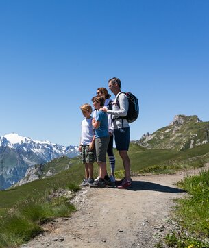 La Tzoumaz, Wanderung