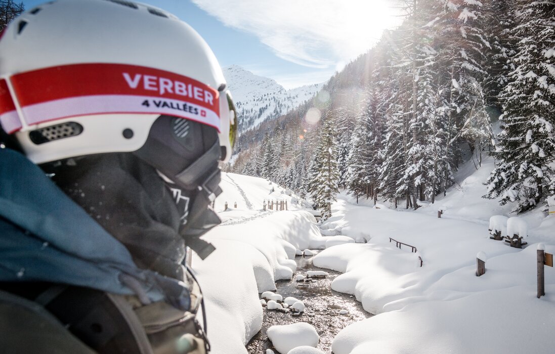 Freeride, Vallon d'Arbi, Verbier